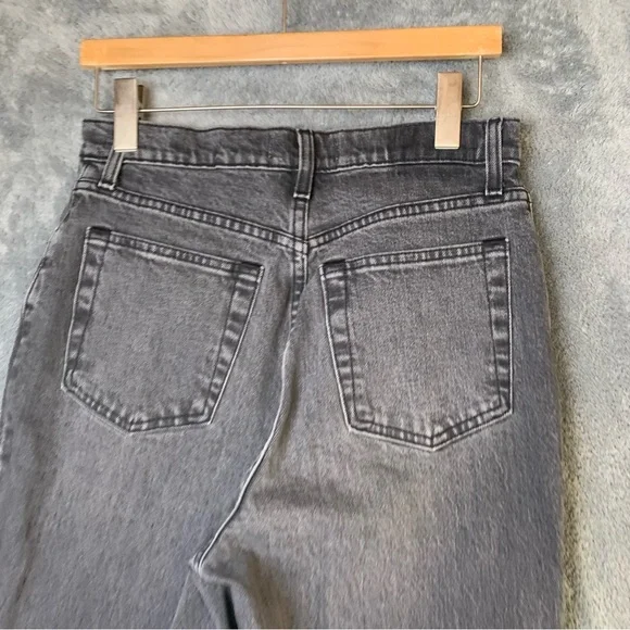 NEW Abercrombie & Fitch 90s Straight Ultra High Rise Jeans Black W 29 L 29 Short - Picture 11 of 15